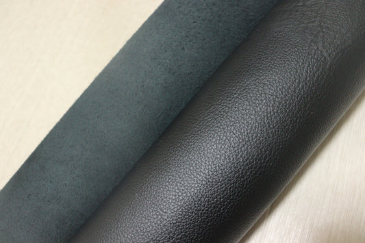 ds25円！新入荷！ブラック　シボ型押し　顔料仕上げ　190ds