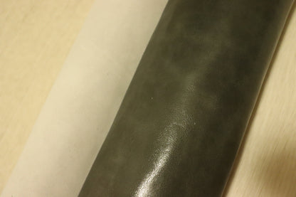 ds25円！新入荷！姫路レザー　カゼイン仕上げ　ダークオリーブ　277ds