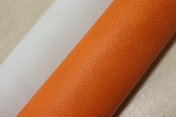 DS30円！新入荷！顔料仕上げ　ムラ染加工　シボ型押し　オレンジ　180DS