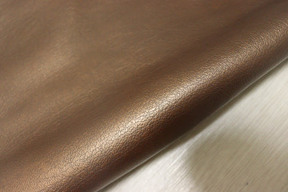 ds25円！新入荷！顔料仕上げ　ブロンズ　シボ型押し　ハギレ　130ds