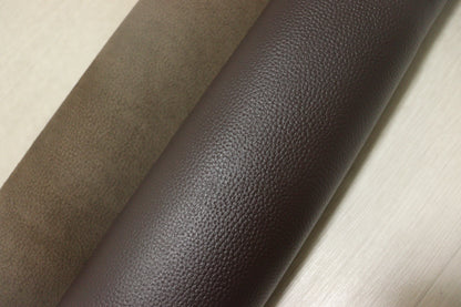 ds28円！新入荷！セピアブラウン　シボ型押し　顔料仕上げ　230ds