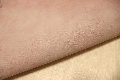ds28円！イタリアンレザー　蝋引き　コンビヌメ　レッド　ヤギ　103ds