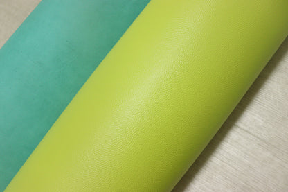 ds28円！新入荷！顔料仕上げ　イエローグリーン　シボ型押し　230ds