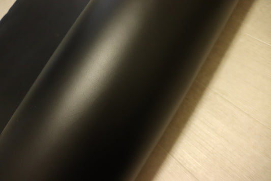 ds75円！ 新入荷！上質！ブラック　オイルヌメ　 セミアニリン　極厚ショルダー 123ds