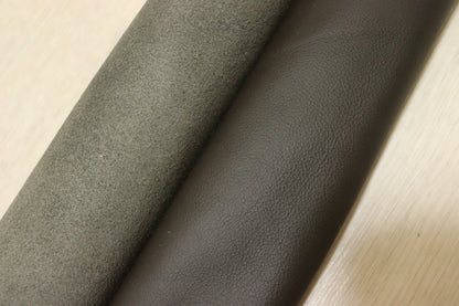 ds28円！新入荷！イタリアンレザー　オリーブ　スムース加工　272ds