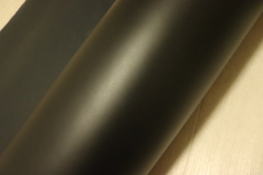 ds75円！イタリアンレザー　極厚オイルヌメ　ショルダー　ブラック　130ds
