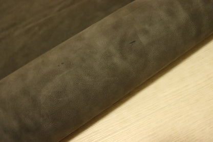 ds30円！新入荷！CONCERIA STEFANA　吟すり加工　プルアップ　グレー　90ds ハギレ
