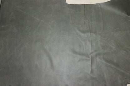 ds30円!新入荷！イタリアンレザー　ダークグレー　プルアップ加工　269ds