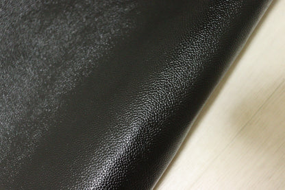 ds28円！新入荷！顔料仕上げ　中艶ブラック　シボ型押し　208ds