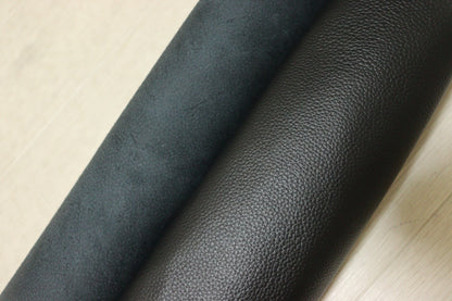 ds28円！新入荷！イタリアンレザー　顔料仕上げ　ブラック　シボ型押し　308ds