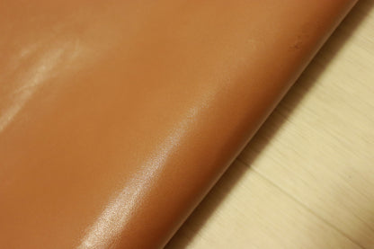 ds25円！SALE!キャメル　ホースレザー　スムース加工　199ds