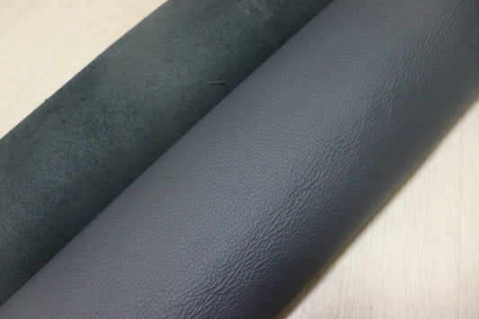 ds28円！新入荷！イタリアンレザー　顔料仕上げ　シボ型押し　ネイビー　309ds