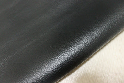 ds30円！新入荷！イタリアンレザー　もちもち　ブラック　シュリンク加工　230ds