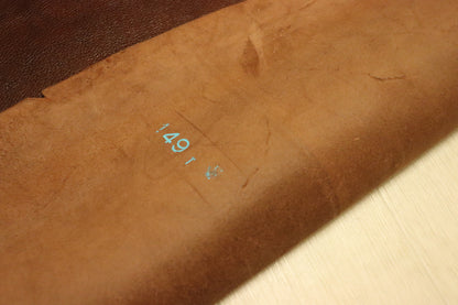 ds75円！ トスカーナ　チョコブラウン　シュリンク加工　ショルダー　オイルヌメ　149ds