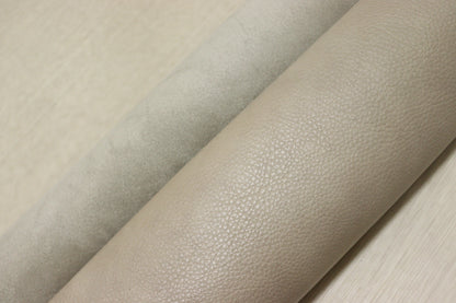 ds30円！新入荷！イタリアンレザー　もちもち　サンドベージュ　シュリンク加工　アンチック　291ds