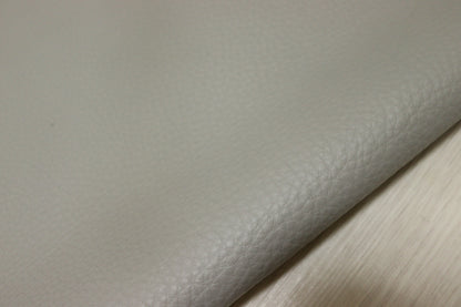 ds28円！新入荷！イタリアンレザー　もちもち　ハギレ　ライトグレー　シュリンク加工　170ds