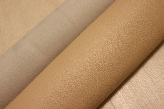 ds25円！新入荷！姫路レザー　顔料仕上げ　ベージュ　シボ型押し　170ds