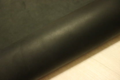 ds70円！新入荷！上質！イタリアンレザー　ベンズ　オイルヌメ　ブラック　125ds
