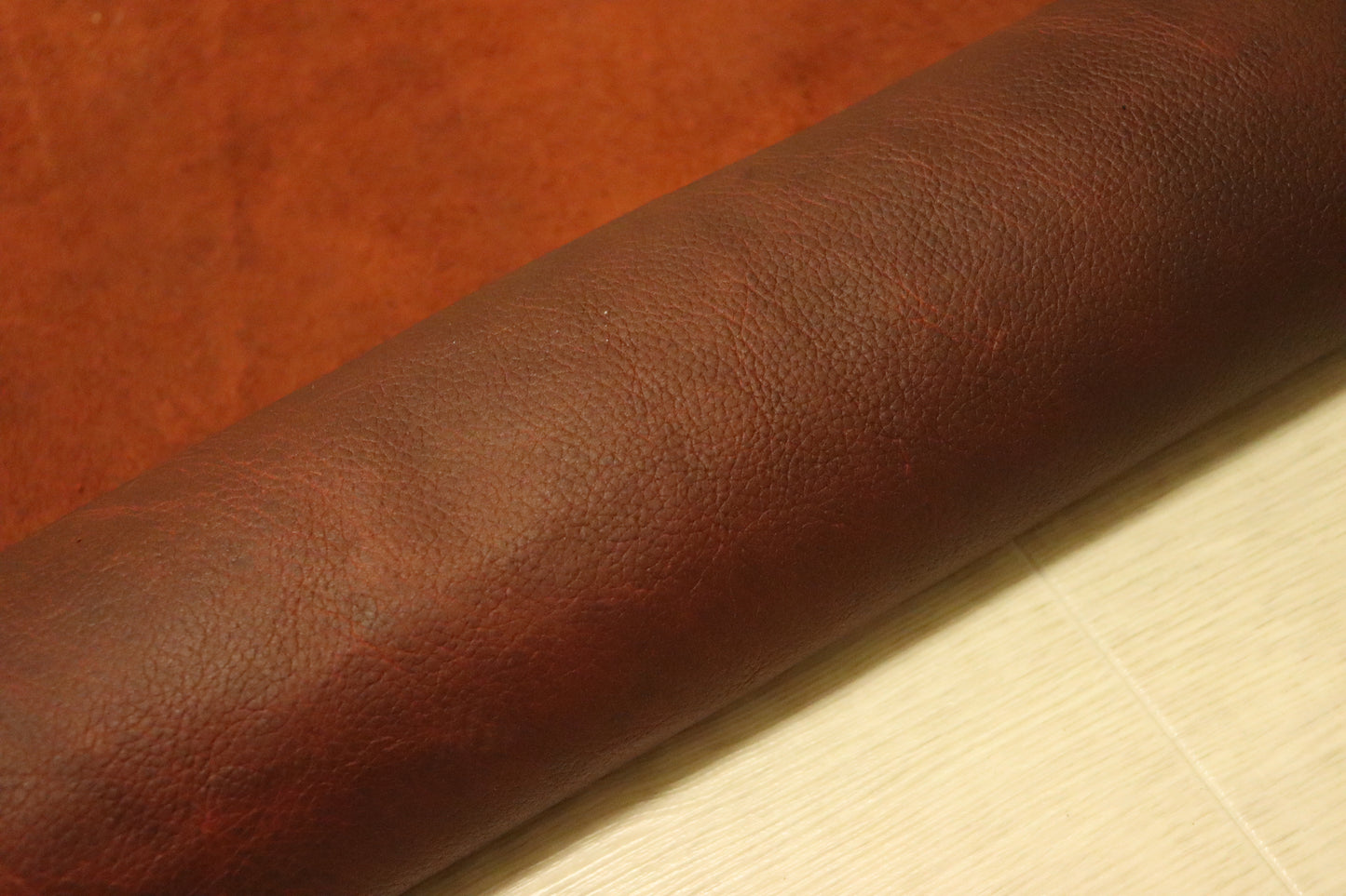 ds35円！インドレザー　オイルプルアップ　シュリンク加工　ヴィンテージ　65ds