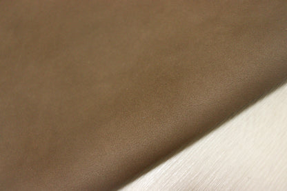 ds28円！新入荷！イタリアンレザー　もちもち　セピアブラウン　吟すり　スムース加工　325ds