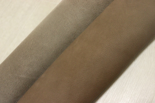 ds28円！新入荷！イタリアンレザー　もちもち　セピアブラウン　吟すり　スムース加工　325ds