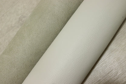 ds30円！新入荷！イタリアンレザー　アイボリー　シュリンク加工　262ds