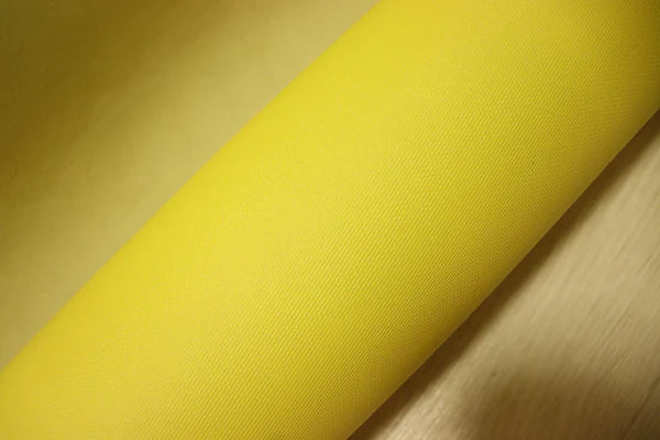 ds28円！新入荷！姫路レザー　イエロー　ブロック型押し　235ds