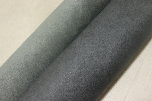 ds30円！新入荷！イタリアンレザー　もちもち アッシュグレー　ムラ染加工　251ds