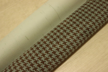 ds28円！ 新入荷！豚革　千鳥柄プリント　ブルー　130ds