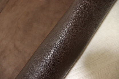 ds35円！新入荷！イレギュラーシュリンク加工　ダークブラウン　セミベジタブル　90ds