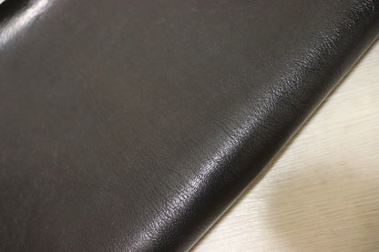 ds35円！新入荷！セミベジタブル　ヤギ革　ブラック　スムース加工　43ds