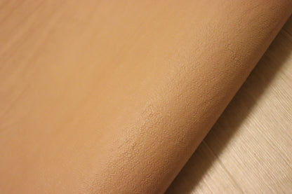 DS55円！新入荷！イタリアンレザー　TAN　エンボス加工　ヌメ革　167DS