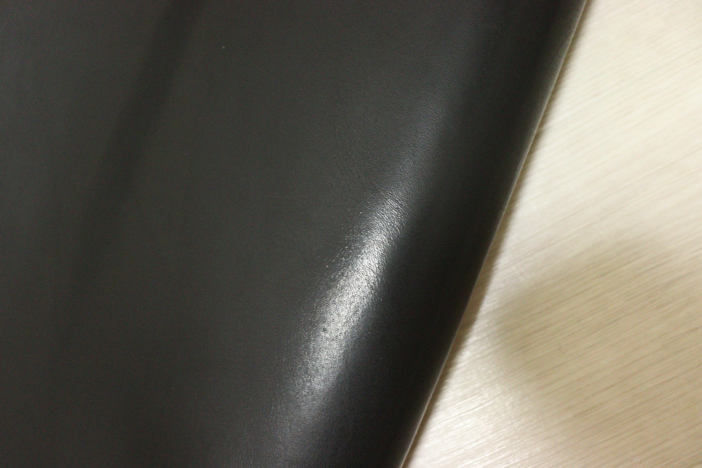 ds40円！新入荷！セミベジタブル　オイルナッパ　ブラック　ハギレ　150ds