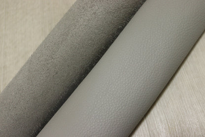 ds30円！新入荷！イタリアンレザー　ライトグレー　シュリンク加工　238ds