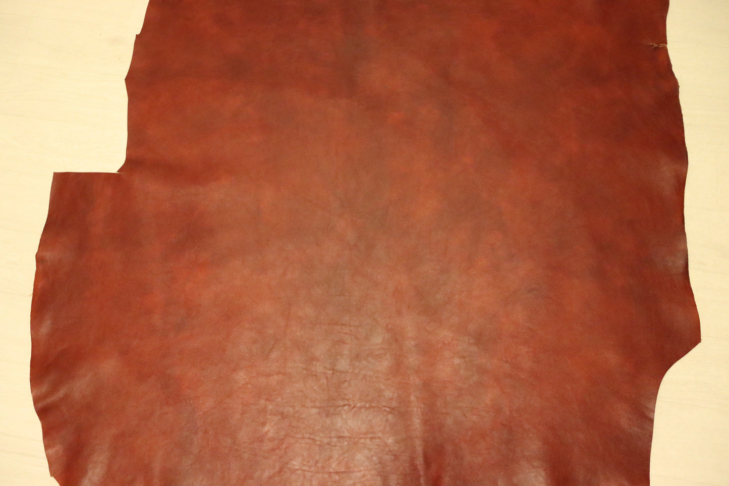 ds75円！ 新入荷！ITALPEL 　ショルダー　ムラ染加工　レッドブラウン　142ds