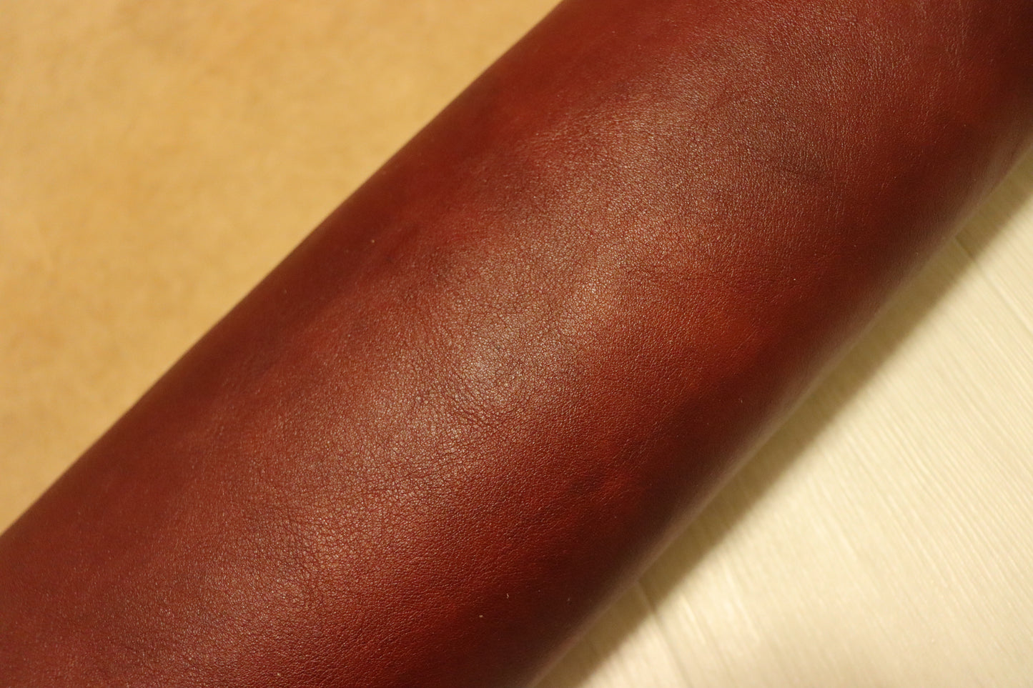 ds75円！ 新入荷！ITALPEL 　ショルダー　ムラ染加工　レッドブラウン　142ds