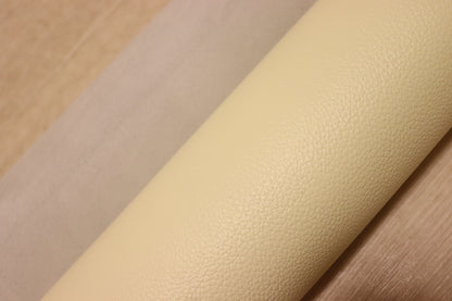 ds25円！新入荷！やや訳あり　顔料仕上げ　ナチュラルイエロー　シボ型押し　230ds