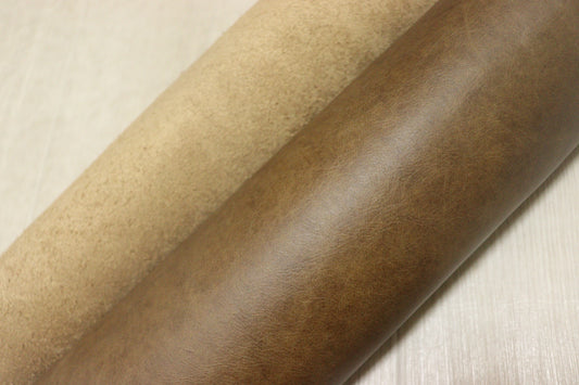 ds28円！新入荷！イタリアンレザー　ローアンバー　スムース加工　274ds