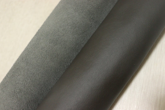 ds28円！新入荷！イタリアンレザー　オリーブグレー　スムース加工　317ds