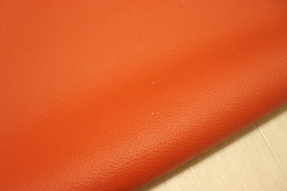 ds25円！新入荷！姫路レザー キャロットオレンジ シボ型押し 225ds