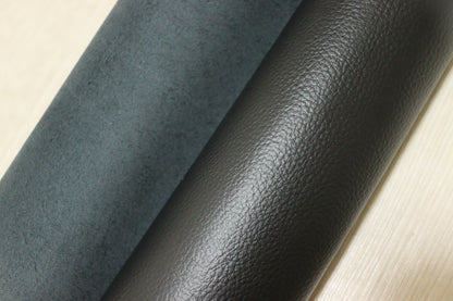 ds28円！イタリアンレザー　ブラック　シボ型押し　257ds