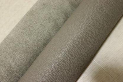 ds28円！新入荷！イタリアンレザー　もちもち　モカグレー　シュリンク加工　188ds
