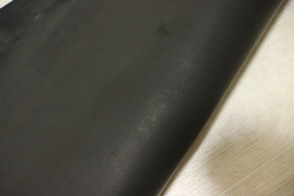 ds35円！新入荷！艶消し加工　バッファロー　ヌメ革　ブラック　91ds