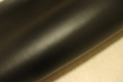 ds75円！イタリアンレザー　極厚オイルヌメ　ショルダー　ブラック　139ds