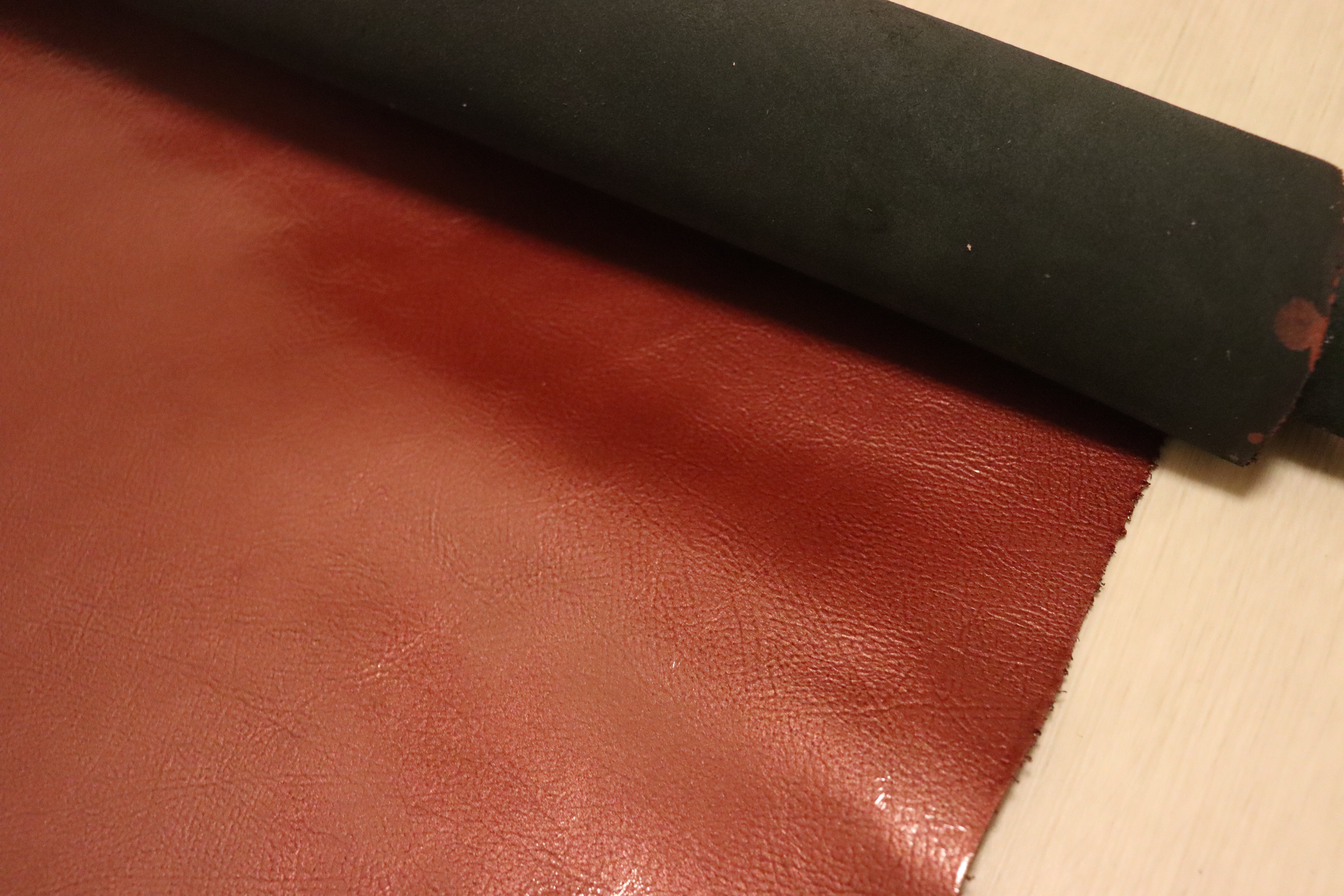 週末セール！42,222円→32,222円　ショット　637 サイズ40 Dポケ ds25円！新入荷！エナメル シワ加工 ワインレッド 242ds – 【レザー