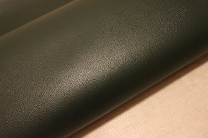 ds25円！新入荷！姫路レザー　顔料仕上げ　エバーグリーン　シボ型押し　220ds
