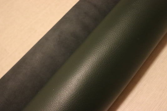 ds25円！新入荷！姫路レザー　顔料仕上げ　エバーグリーン　シボ型押し　220ds