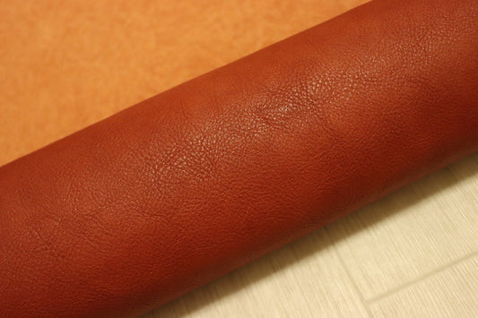 ds72円！新入荷!モチモチ　ダコタシュリンク加工　レッドブラウン　ショルダーヌメ　140ds
