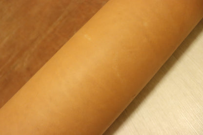 ds65円！やや訳あり　イタリアンレザー　TAN　極厚オイルヌメ　ショルダー　176ds