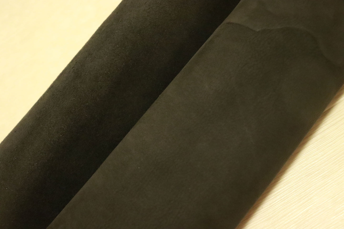 ds25円！秋冬制作に　訳あり・・ヌバック　ブラック　275ds